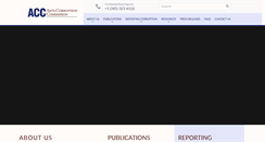 Desktop Screenshot of anticorruptioncommission.ky